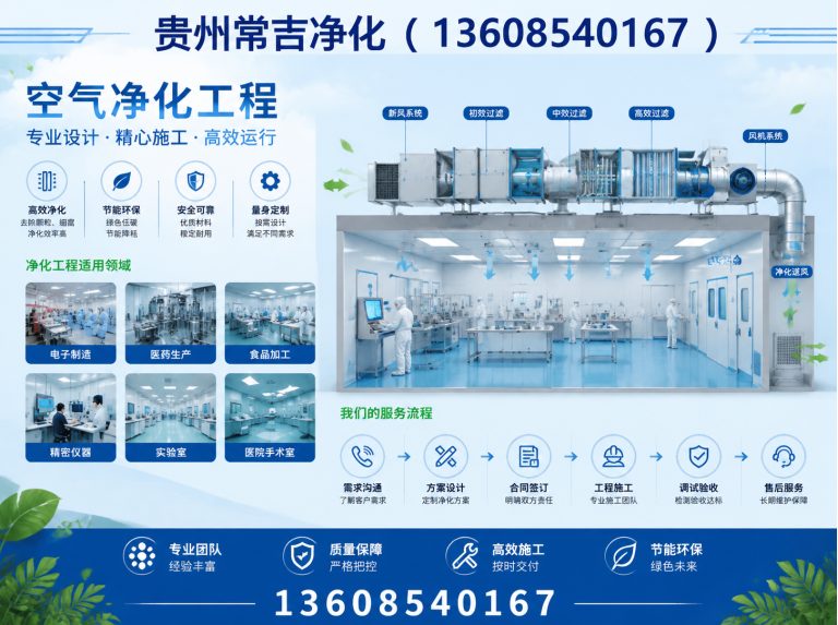南明区实验室净化展示图